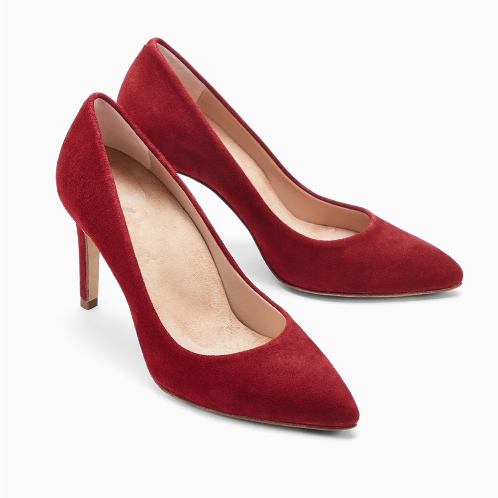 Inez - Alta Heels Red Suade